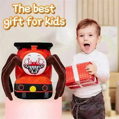 Choo Choo Charles Monster Train Plush Toy (25 cm)