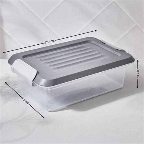 Buy Omnia Secure 6Pcs Polypropylene Storage Box from Home Centre at ...