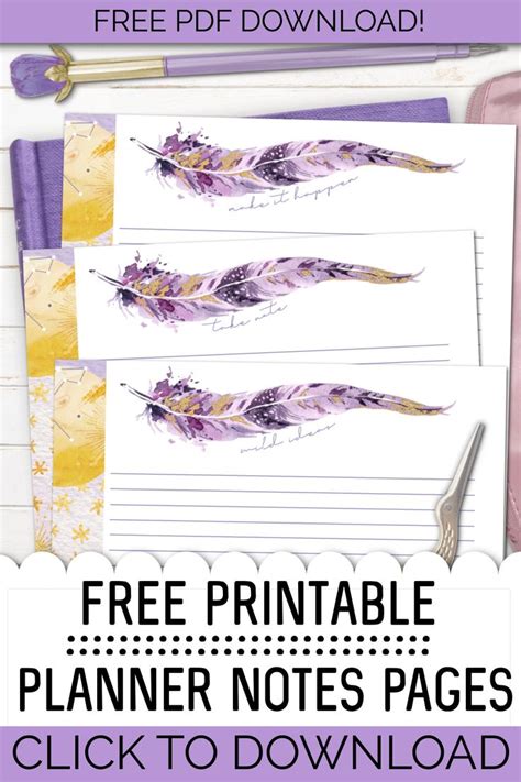 Image result for Printable Planner Sheets Notes