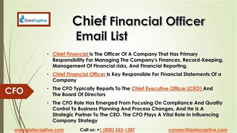 PPT - CFO Email List | CFO Mailing List | CFO Email Database ...