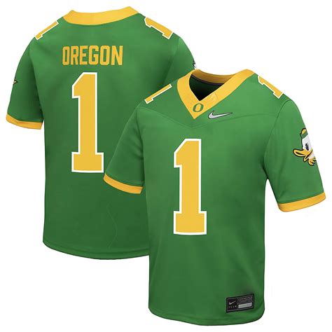 Youth Nike 1 Apple Oregon Ducks Alternate Replica Football Jersey | Academy