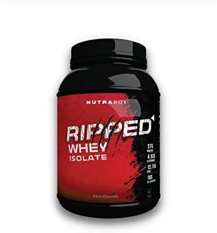 Nutrabox Ripped 100% Whey Isolate (Informed Choice & Trustified ...