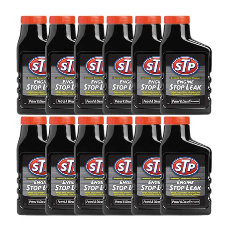 STP® Engine Stop Leak (Petrol and Diesel) : Helps Stop Minor Oil leaks ...