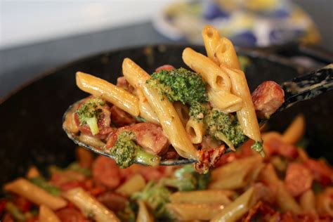 Sausage and Broccoli Pasta Recipe - Mr. B Cooks