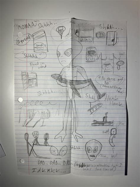 Alien Encounter Drawing 的图像结果