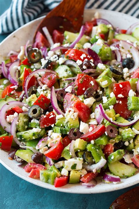 Best Greek Salad {Easy Ingredients} - Cooking Classy
