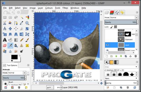GIMP Design Software 的图像结果