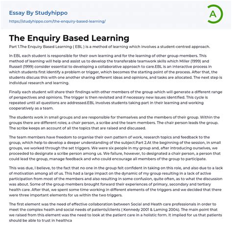 Enquiry-Based Learning 的图像结果