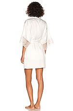 Flora Nikrooz Charmeuse Robe in Ivory | REVOLVE