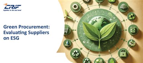 ESG in Green Procurement: How to Evaluate Suppliers | CRIF Solutions
