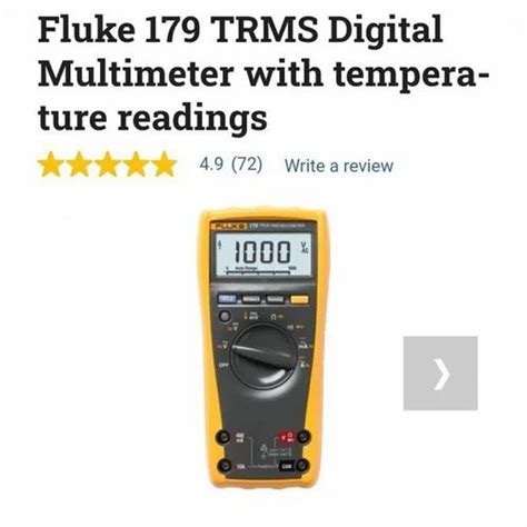 Image result for Fluke 179 Multimeter Usage Tutorial