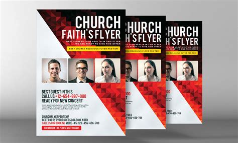 Health And Wellness Flyer Templates Religious