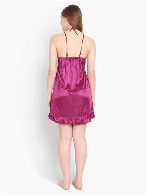 Satin Baby Doll With Lingerie Set – Brachy