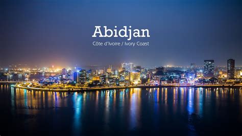 Abidjan in Motion (4K) - Ivory Coast / Côte d'Ivoire | Ivory coast, Ivory coast africa, Coast