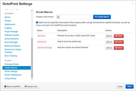 GCode Scripts selectable on Dashboard - Plugins - OctoPrint Community Forum