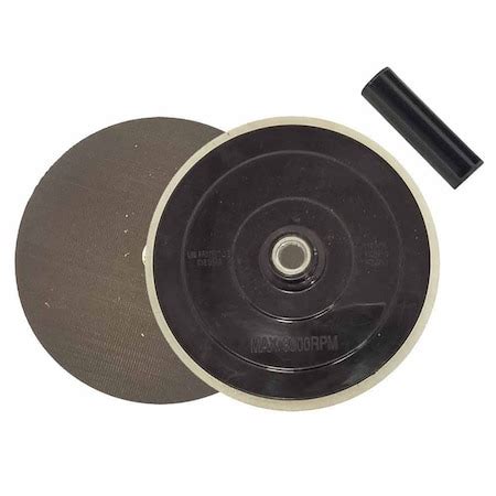 Superior Pads And Abrasives 7-Inch Hook & Loop Back-Up Pad with 5/8"-11 ...