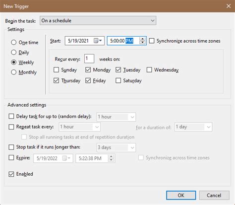 Task Scheduler Run Python Script 的图像结果