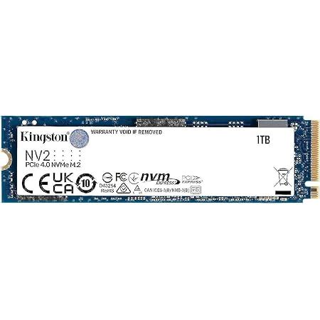 Kingston NV2 1TB M.2 2280 NVMe PCIe Internal SSD Up to 2100 MB/s SNV2S ...