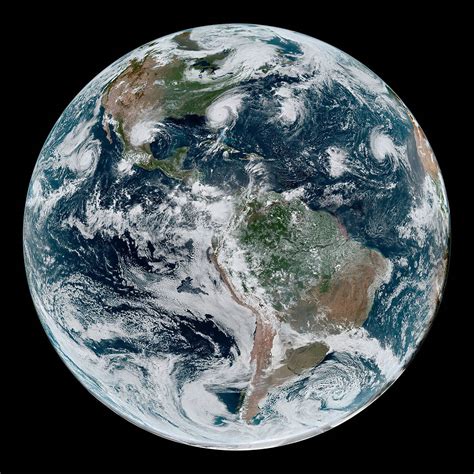 从太空看地球热带风暴是怎么样的-宇宙探索-图片大全Photo.Okinfo.Org/