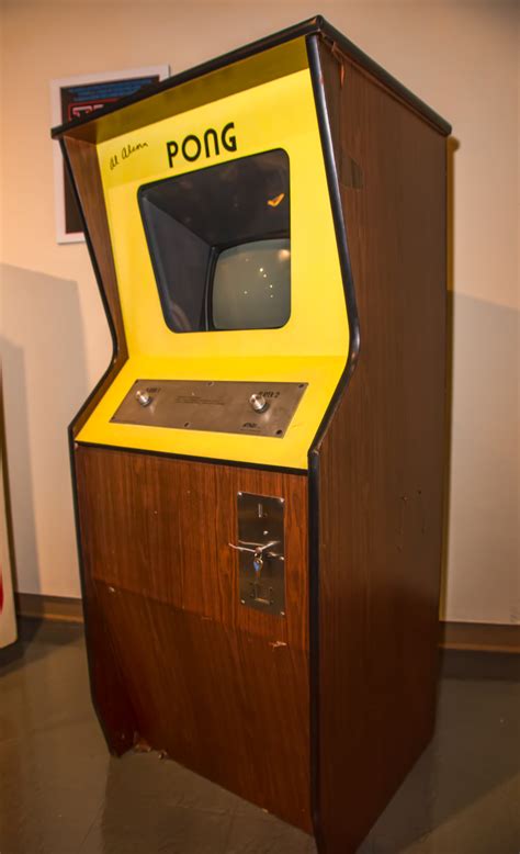 Atari Corporation announces "Pong", an early video game popular both at ...