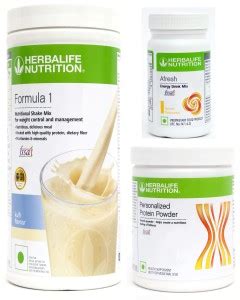 Herbalife Nutrition Formula 1 Kulfi + Protein Powder 200 G + Afresh ...