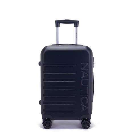Nautica Trolley Luggage Bag 20 inches - Lightweight | ABS Hardshell ...