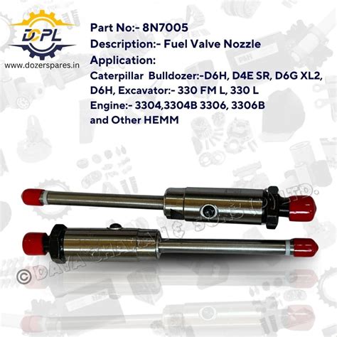 8N7005-Fuel-Valve-Nozzle-Caterpillar-Bulldozer-Excavator-Engine-and ...