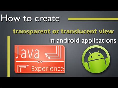 Image result for Android Tutorial Transparant Button