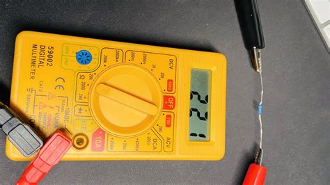 Image result for Multimeter Resistance Measurement