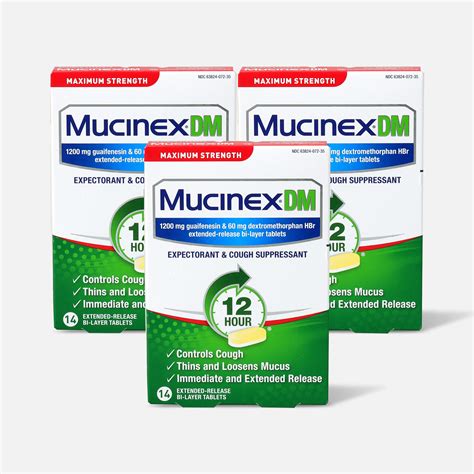 FSA Eligible Mucinex Max Strength Extended Release Bi-Layer Tablets, 14 ct. (3-Pack) | FSA Store