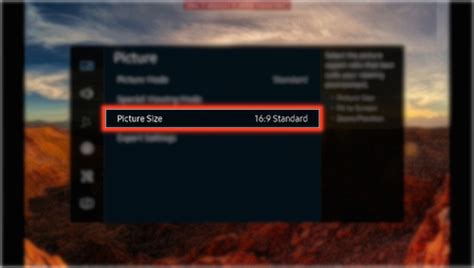 How to change the Picture Size in Series 6 4K UHD TV(KU6470)? | Samsung ...
