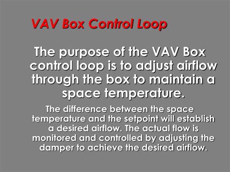 Vav Box Control Sequence 的图像结果