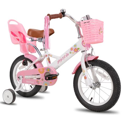 Buy JOYSTAR Little Daisy 14 Inch Kids Bike for 3 4 5 Years Girls with ...