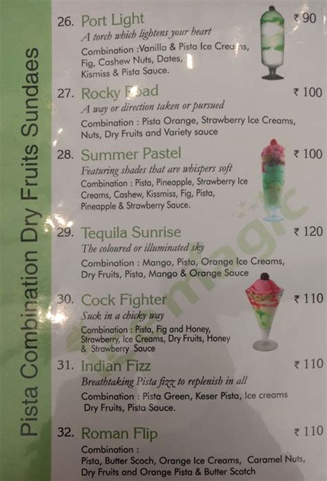 Menu of Ice Magic, Christurajupuram, Vijayawada - magicpin
