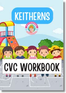 CVC Workbook - A4 Size | Phonics & Reading Activity Book for Kids Age 3 ...