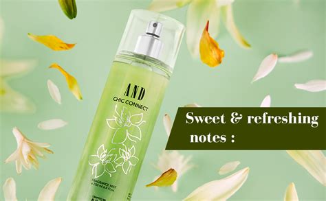 AND Chi Connect Body Mist Perfume, 200ml Long Lasting Scent Spray Gift ...