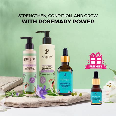 Buy Pilgrim Spanish Rosemary & Biotin Anti Hairfall Shampoo ...