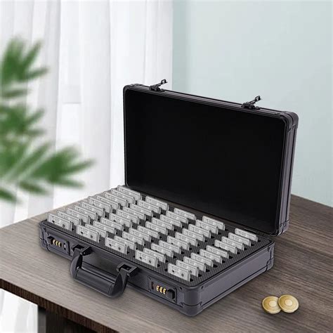 Aluminum Coin Collection Case Coin Display Box - SUN CASE