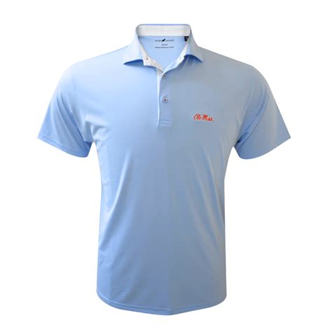 University of Mississippi : Ole Miss Horn Legend Solid Polo - Shop.B ...