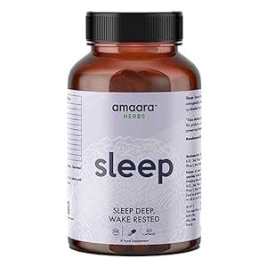 Buy Amaara Herbs Sleep Capsules: Ashwagandha, Chamomile, Tagara ...