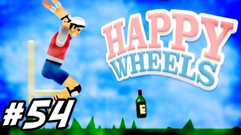 THE ULTIMATE BOTTLE FLIP! || Happy Wheels #54 - YouTube