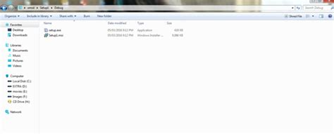 Creating a Setup File for Desktop Application Using Visual Studio 2019 的图像结果