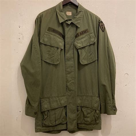 60’s "US.ARMY" Jungle Fatigue Jacket 3rd Type | Pigsty Harajuku