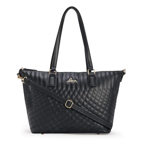 Buy Lavie Success Women's Tote Bag (Black) at Amazon.in