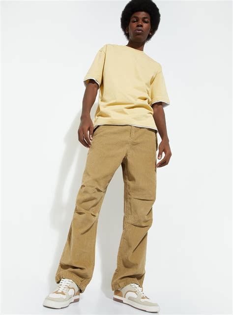 Buy URB_N Men Corduroy Parachute Pants Online at just Rs. 1499.0 ...