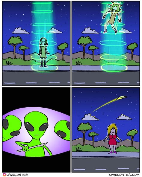 Image result for Alien Abduction Comic