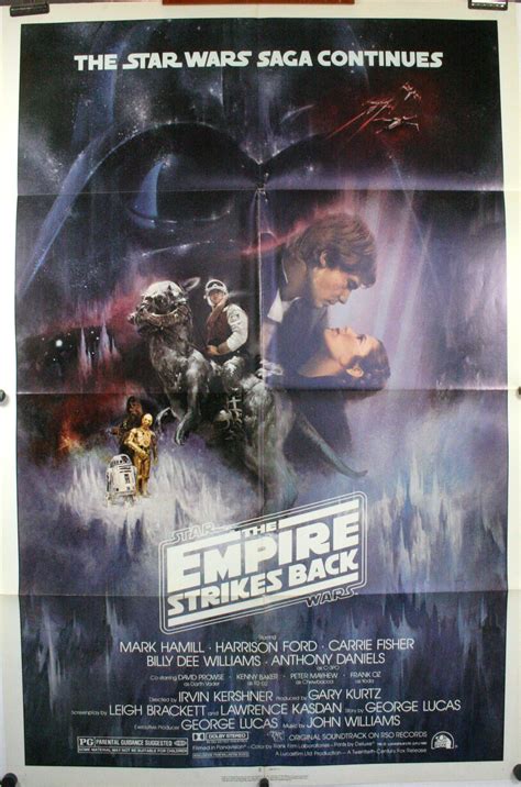 STAR WARS EPISODE V - THE EMPIRE STRIKES BACK,1 Sheet GWTW Movie Poster ...