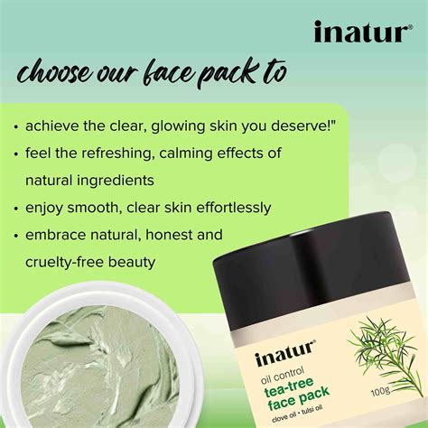 Buy Tea Tree Face Pack - 100g | inatur – Inatur