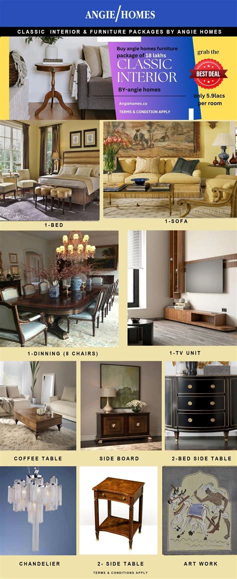 Swan 3 BHK Classic Flat Interior Design - Interior Solutions – ANGIE HOMES