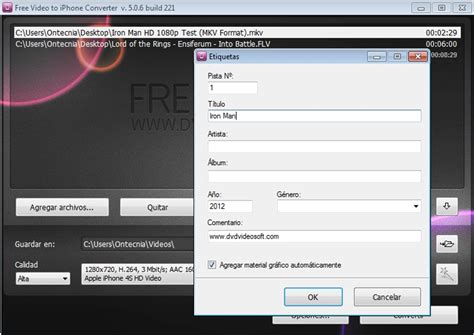 Free Video to iPhone Converter 5.1 - Download for PC Free